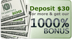 Get our 1000% Bonus