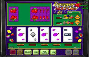 Play European Slot Poker