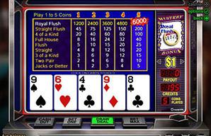 Play Mystery Bonus Poker